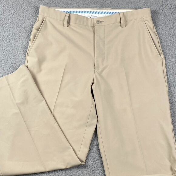 Footjoy Athletic Performance Pants Men's 36x30 Beige Causal Chino Slacks Formal - Picture 2 of 9